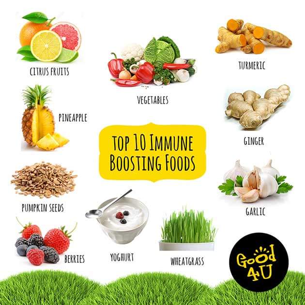 10 Immune Boosting Foods