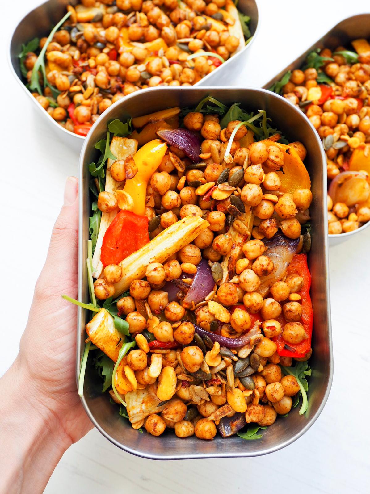 The Food Medic’s Sweet & Smoky Chickpea Salad